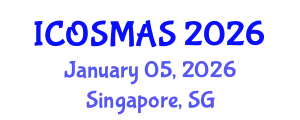 International Conference on Orthopedics, Sports Medicine and Arthroscopic Surgery (ICOSMAS) January 05, 2026 - Singapore, Singapore