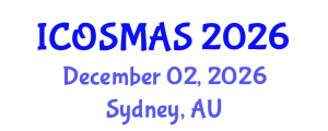 International Conference on Orthopedics, Sports Medicine and Arthroscopic Surgery (ICOSMAS) December 02, 2026 - Sydney, Australia
