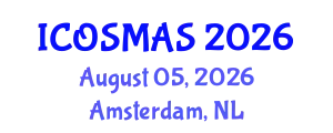 International Conference on Orthopedics, Sports Medicine and Arthroscopic Surgery (ICOSMAS) August 05, 2026 - Amsterdam, Netherlands