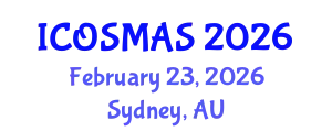 International Conference on Orthopedics, Sports Medicine and Arthroscopic Surgery (ICOSMAS) February 23, 2026 - Sydney, Australia