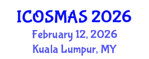 International Conference on Orthopedics, Sports Medicine and Arthroscopic Surgery (ICOSMAS) February 12, 2026 - Kuala Lumpur, Malaysia