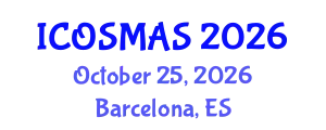 International Conference on Orthopedics, Sports Medicine and Arthroscopic Surgery (ICOSMAS) October 25, 2026 - Barcelona, Spain
