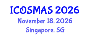 International Conference on Orthopedics, Sports Medicine and Arthroscopic Surgery (ICOSMAS) November 18, 2026 - Singapore, Singapore