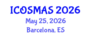 International Conference on Orthopedics, Sports Medicine and Arthroscopic Surgery (ICOSMAS) May 25, 2026 - Barcelona, Spain
