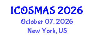 International Conference on Orthopedics, Sports Medicine and Arthroscopic Surgery (ICOSMAS) October 07, 2026 - New York, United States