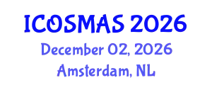 International Conference on Orthopedics, Sports Medicine and Arthroscopic Surgery (ICOSMAS) December 02, 2026 - Amsterdam, Netherlands