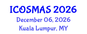 International Conference on Orthopedics, Sports Medicine and Arthroscopic Surgery (ICOSMAS) December 06, 2026 - Kuala Lumpur, Malaysia