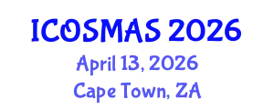 International Conference on Orthopedics, Sports Medicine and Arthroscopic Surgery (ICOSMAS) April 13, 2026 - Cape Town, South Africa