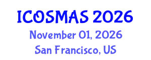 International Conference on Orthopedics, Sports Medicine and Arthroscopic Surgery (ICOSMAS) November 01, 2026 - San Francisco, United States