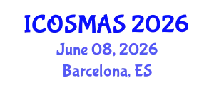 International Conference on Orthopedics, Sports Medicine and Arthroscopic Surgery (ICOSMAS) June 08, 2026 - Barcelona, Spain