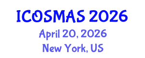 International Conference on Orthopedics, Sports Medicine and Arthroscopic Surgery (ICOSMAS) April 20, 2026 - New York, United States