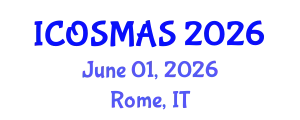 International Conference on Orthopedics, Sports Medicine and Arthroscopic Surgery (ICOSMAS) June 01, 2026 - Rome, Italy
