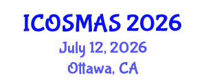 International Conference on Orthopedics, Sports Medicine and Arthroscopic Surgery (ICOSMAS) July 12, 2026 - Ottawa, Canada