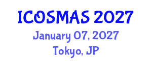 International Conference on Orthopedics, Sports Medicine and Arthroscopic Surgery (ICOSMAS) January 07, 2027 - Tokyo, Japan