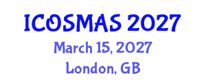 International Conference on Orthopedics, Sports Medicine and Arthroscopic Surgery (ICOSMAS) March 15, 2027 - London, United Kingdom