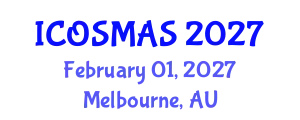 International Conference on Orthopedics, Sports Medicine and Arthroscopic Surgery (ICOSMAS) February 01, 2027 - Melbourne, Australia