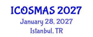 International Conference on Orthopedics, Sports Medicine and Arthroscopic Surgery (ICOSMAS) January 28, 2027 - Istanbul, Turkey