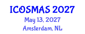 International Conference on Orthopedics, Sports Medicine and Arthroscopic Surgery (ICOSMAS) May 13, 2027 - Amsterdam, Netherlands