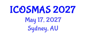 International Conference on Orthopedics, Sports Medicine and Arthroscopic Surgery (ICOSMAS) May 17, 2027 - Sydney, Australia