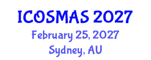 International Conference on Orthopedics, Sports Medicine and Arthroscopic Surgery (ICOSMAS) February 25, 2027 - Sydney, Australia
