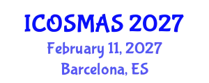 International Conference on Orthopedics, Sports Medicine and Arthroscopic Surgery (ICOSMAS) February 11, 2027 - Barcelona, Spain