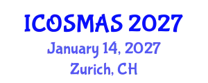 International Conference on Orthopedics, Sports Medicine and Arthroscopic Surgery (ICOSMAS) January 14, 2027 - Zurich, Switzerland