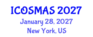 International Conference on Orthopedics, Sports Medicine and Arthroscopic Surgery (ICOSMAS) January 28, 2027 - New York, United States