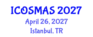 International Conference on Orthopedics, Sports Medicine and Arthroscopic Surgery (ICOSMAS) April 26, 2027 - Istanbul, Turkey
