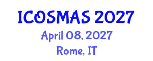 International Conference on Orthopedics, Sports Medicine and Arthroscopic Surgery (ICOSMAS) April 08, 2027 - Rome, Italy