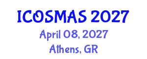 International Conference on Orthopedics, Sports Medicine and Arthroscopic Surgery (ICOSMAS) April 08, 2027 - Athens, Greece