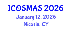 International Conference on Orthopedics, Sports Medicine and Arthroscopic Surgery (ICOSMAS) January 12, 2026 - Nicosia, Cyprus