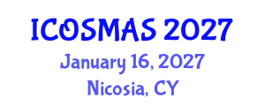 International Conference on Orthopedics, Sports Medicine and Arthroscopic Surgery (ICOSMAS) January 16, 2027 - Nicosia, Cyprus