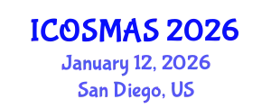 International Conference on Orthopedics, Sports Medicine and Arthroscopic Surgery (ICOSMAS) January 12, 2026 - San Diego, United States