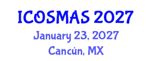 International Conference on Orthopedics, Sports Medicine and Arthroscopic Surgery (ICOSMAS) January 23, 2027 - Cancún, Mexico