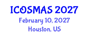 International Conference on Orthopedics, Sports Medicine and Arthroscopic Surgery (ICOSMAS) February 10, 2027 - Houston, United States