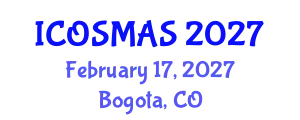 International Conference on Orthopedics, Sports Medicine and Arthroscopic Surgery (ICOSMAS) February 17, 2027 - Bogota, Colombia