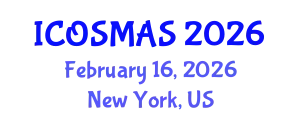International Conference on Orthopedics, Sports Medicine and Arthroscopic Surgery (ICOSMAS) February 16, 2026 - New York, United States
