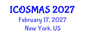 International Conference on Orthopedics, Sports Medicine and Arthroscopic Surgery (ICOSMAS) February 17, 2027 - New York, United States