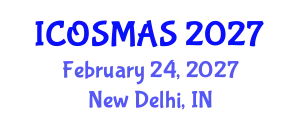 International Conference on Orthopedics, Sports Medicine and Arthroscopic Surgery (ICOSMAS) February 24, 2027 - New Delhi, India
