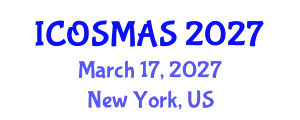 International Conference on Orthopedics, Sports Medicine and Arthroscopic Surgery (ICOSMAS) March 17, 2027 - New York, United States