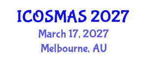 International Conference on Orthopedics, Sports Medicine and Arthroscopic Surgery (ICOSMAS) March 17, 2027 - Melbourne, Australia