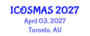 International Conference on Orthopedics, Sports Medicine and Arthroscopic Surgery (ICOSMAS) April 03, 2027 - Toronto, Australia