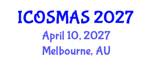 International Conference on Orthopedics, Sports Medicine and Arthroscopic Surgery (ICOSMAS) April 10, 2027 - Melbourne, Australia