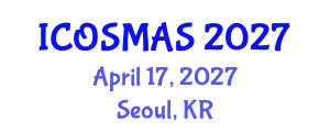 International Conference on Orthopedics, Sports Medicine and Arthroscopic Surgery (ICOSMAS) April 17, 2027 - Seoul, Republic of Korea