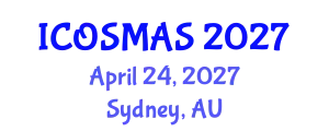 International Conference on Orthopedics, Sports Medicine and Arthroscopic Surgery (ICOSMAS) April 24, 2027 - Sydney, Australia