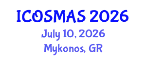 International Conference on Orthopedics, Sports Medicine and Arthroscopic Surgery (ICOSMAS) July 10, 2026 - Mykonos, Greece