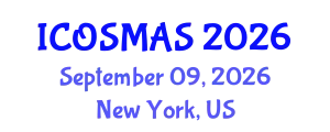 International Conference on Orthopedics, Sports Medicine and Arthroscopic Surgery (ICOSMAS) September 09, 2026 - New York, United States