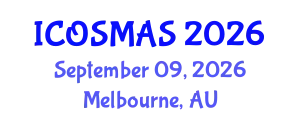 International Conference on Orthopedics, Sports Medicine and Arthroscopic Surgery (ICOSMAS) September 09, 2026 - Melbourne, Australia