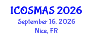 International Conference on Orthopedics, Sports Medicine and Arthroscopic Surgery (ICOSMAS) September 16, 2026 - Nice, France