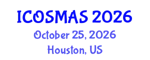 International Conference on Orthopedics, Sports Medicine and Arthroscopic Surgery (ICOSMAS) October 25, 2026 - Houston, United States